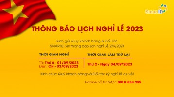 Thông báo lịch nghỉ Lễ 2/9/2023